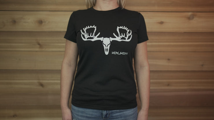 Women's Short Sleeve- Moose Head Logo - Koyukon