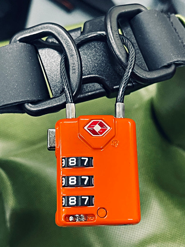 Orange Cable Lock - Koyukon