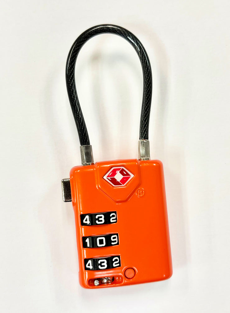 Orange Cable Lock - Koyukon